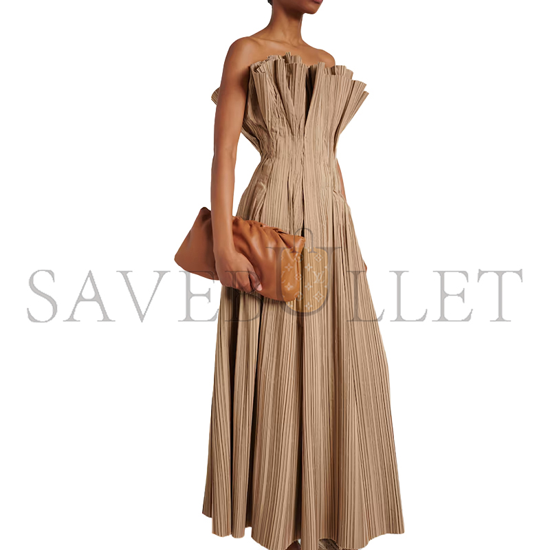 THE ROW BOURSE LEATHER SHOULDER BAG (34*17*3cm)